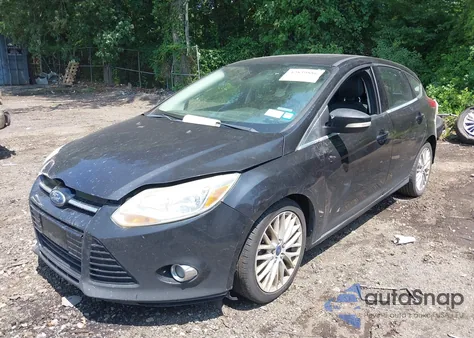 2012 Ford Focus Sel из США, поврежденный, VIN 1FAHP3M23CL330896